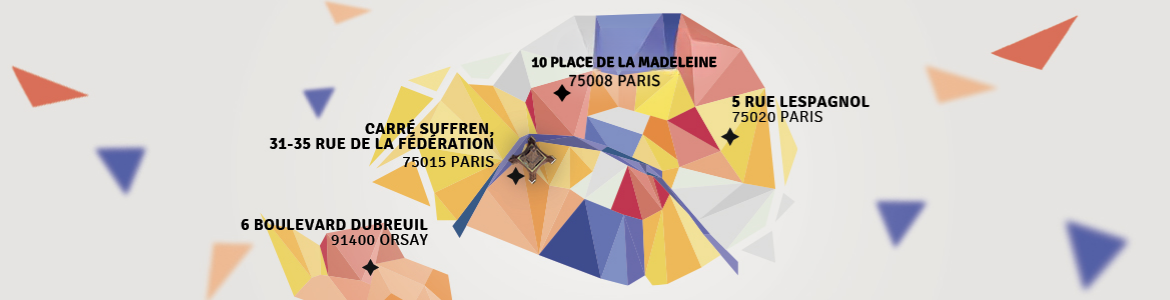 Implantation GMBA Paris & Orsay Implantation GMBA Paris & Orsay